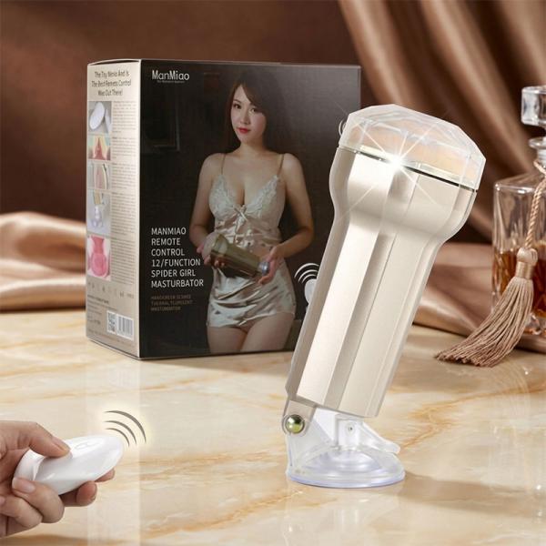 Âm đạo giả Manmiao rung điều khiển từ xa hàng chuẩn giá rẻ