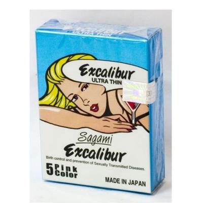 Hộp bao cao su Sagami Excalibur 3 chiếc chính hãng nhập khẩu hàng xách tay